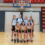 Gornji red: Žana Beljan, Ivona Leovac, Maja Jurić i Ivana Karin Donji red: Marija Dumančić, Maja Ivković i Marijeta Jelovčić